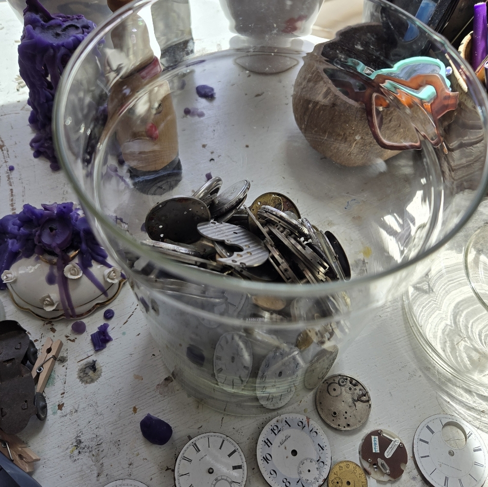 Steampunk Pocket Watch Components. - Picture 3 of 9